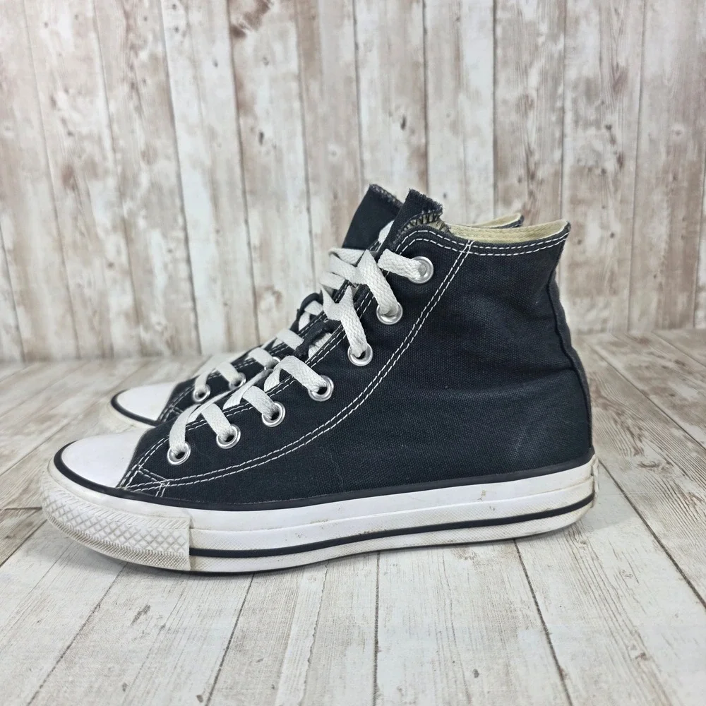 Converse All Star‎ Chuck Taylor High Top Canvas Sneakers Black Women 5 EUR 37.5 - Picture 2 of 8